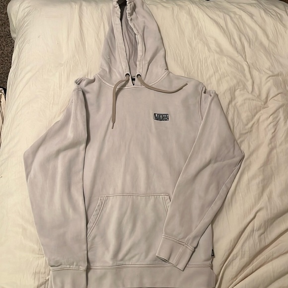 Women’s VANS Hoodie - Size Small (Cream and Blue) - Picture 3 of 5